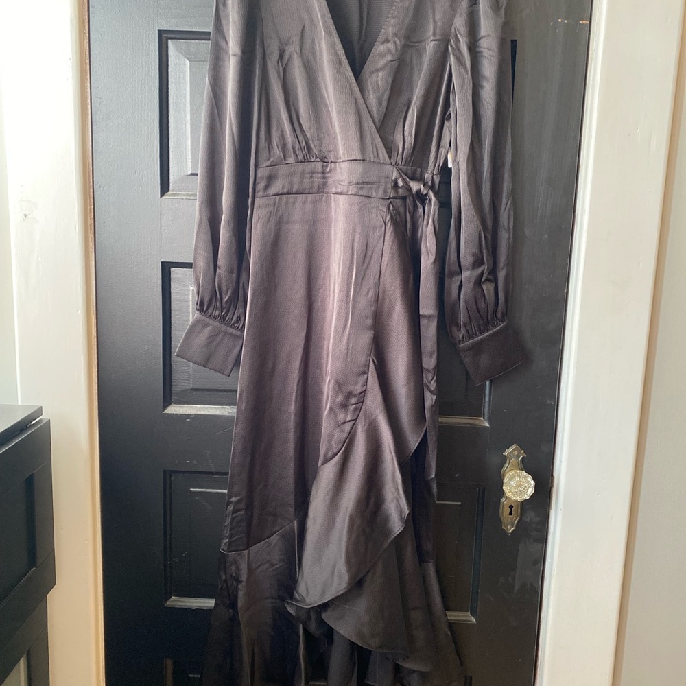 Sofia by Sofia Vergara Black Long Sleeve Dress
